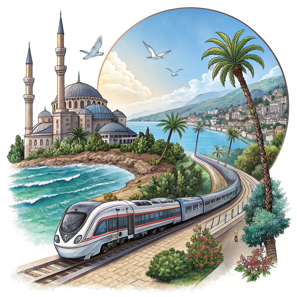 Alanya Konya Tren