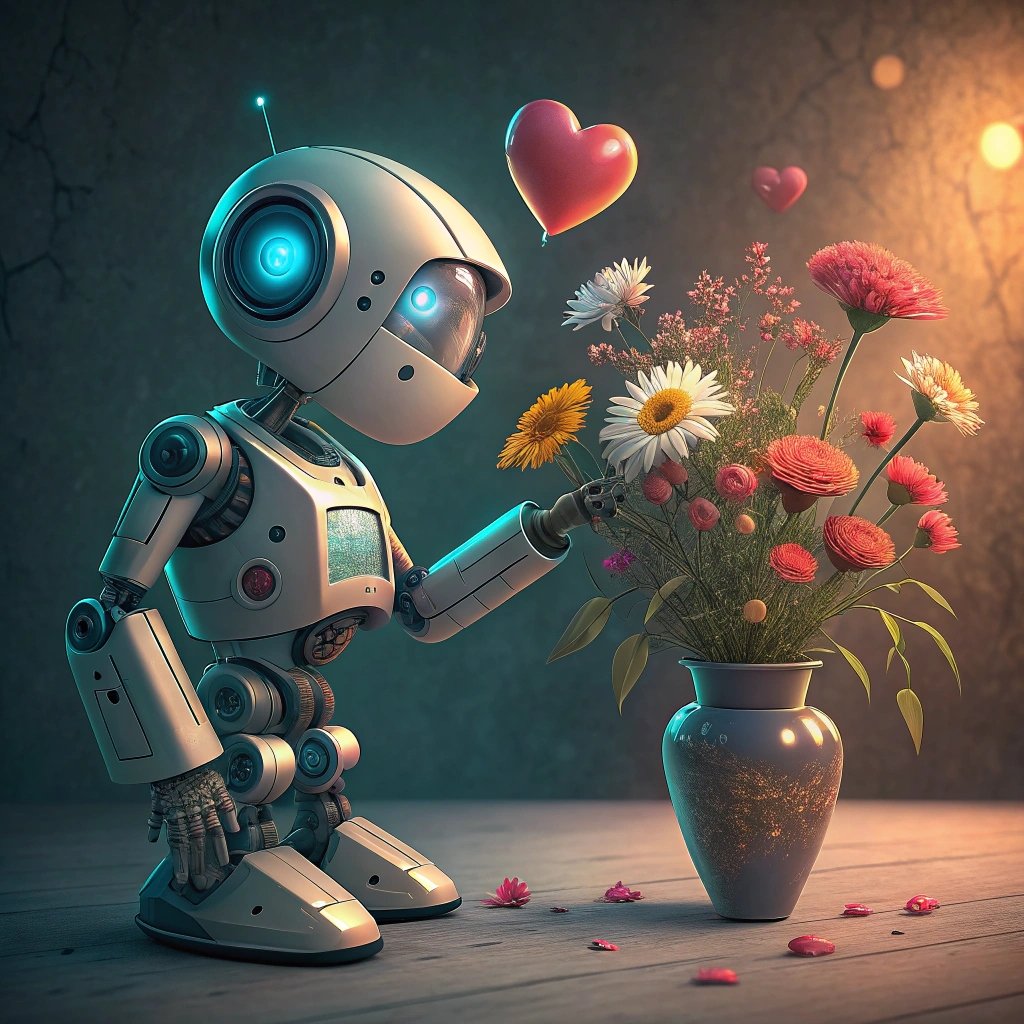 Yapay Zeka Robotu Ile Flort A K