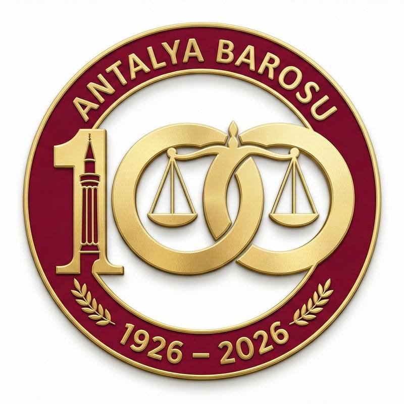 Antalya Barosu 100 Yili Logosu 2026
