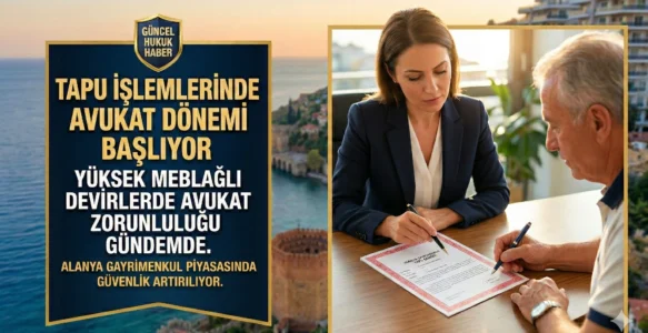 Tapuda Avukat Zorunluluğu Geliyor