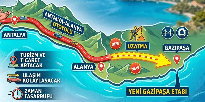 Antalya-Alanya Otoyolu Kamulaştırma Süreci: Hangi Mahalleler Etkileniyor, Mal Sahiplerinin Hakları Neler?