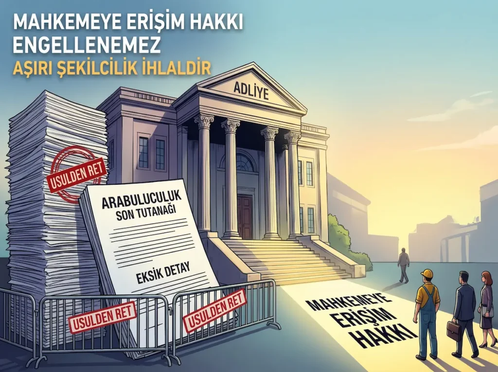 Arabuluculuk Son Tutanağı: AYM’den İşçilik Alacağı Kararı