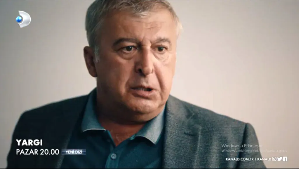 YARGI Dizisi Metin Komiser Huseyin Avni Danyal